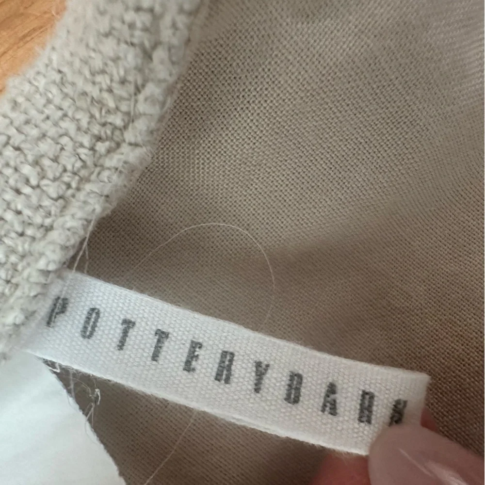 Pottery Barn Stripe Red And Cream 50